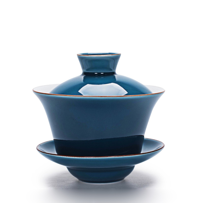 Matcha Bowl Chawan - 140ml Exquisite Famous Guan kiln tea