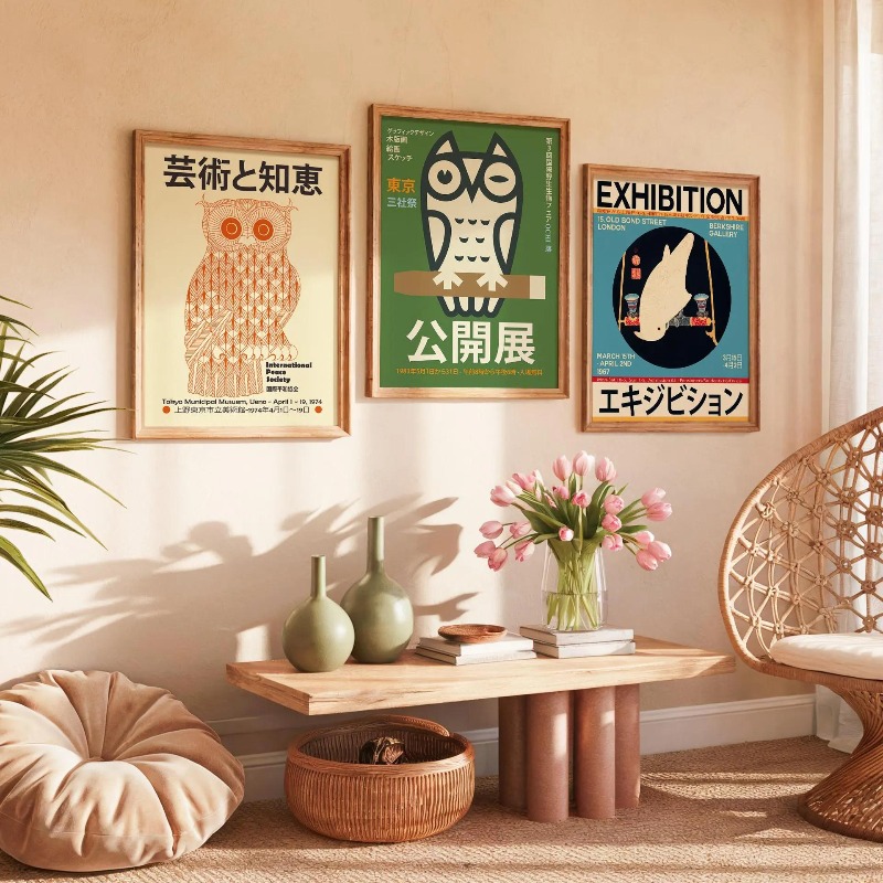 Japanese Exhibition Wall Poste - Japanese Tokyo Lifestyle recension och pris