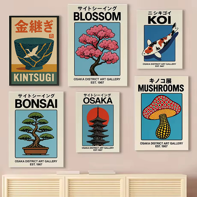 Vintage Japan Traveling Art Os - Japanese Tokyo Lifestyle recension och pris