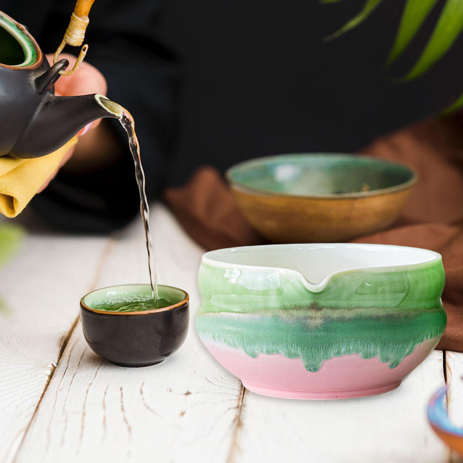 Ceramic Matcha Bowl with Spout - Matcha Bowl Chawan recension och pris