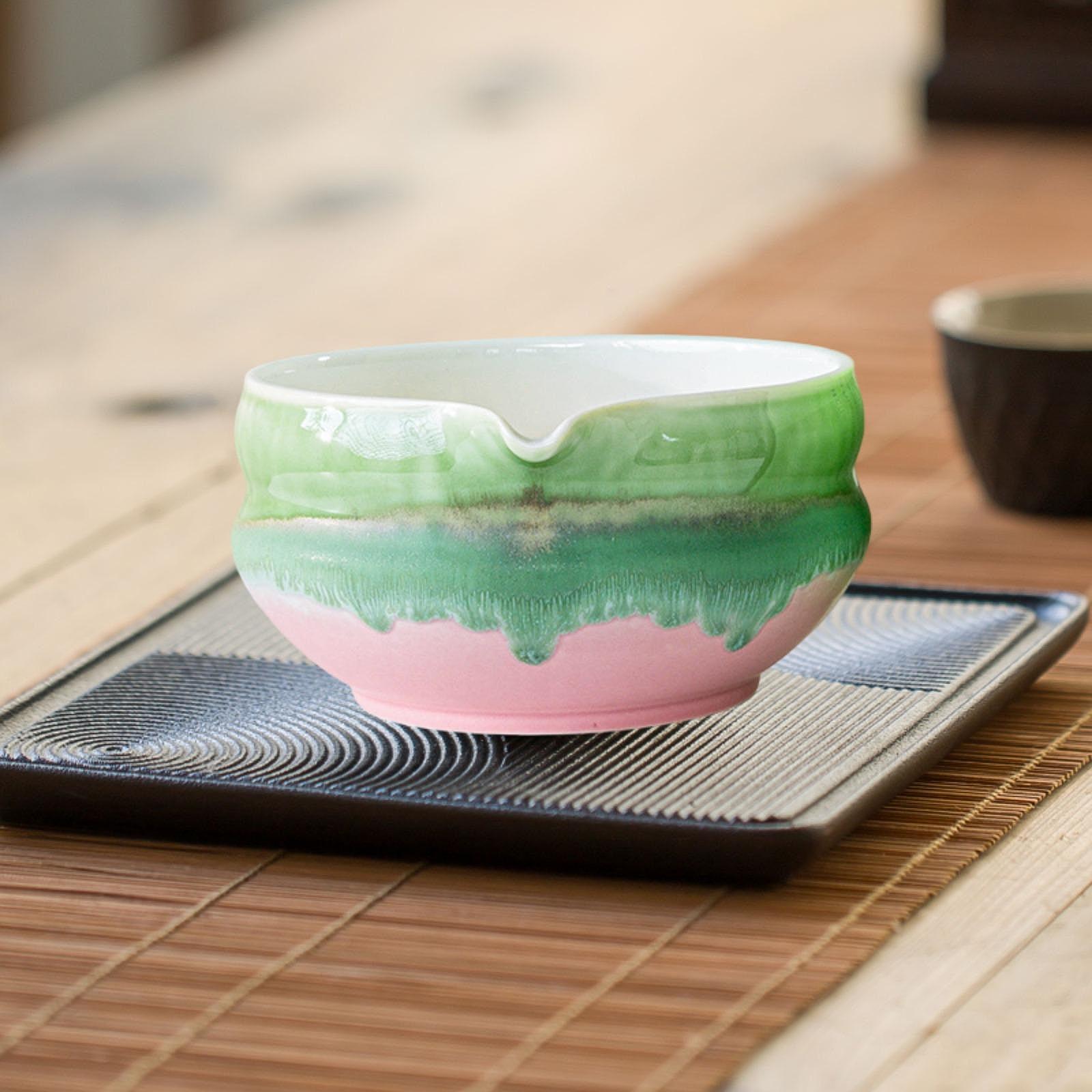 Ceramic Matcha Bowl with Spout - Matcha Bowl Chawan recension och pris