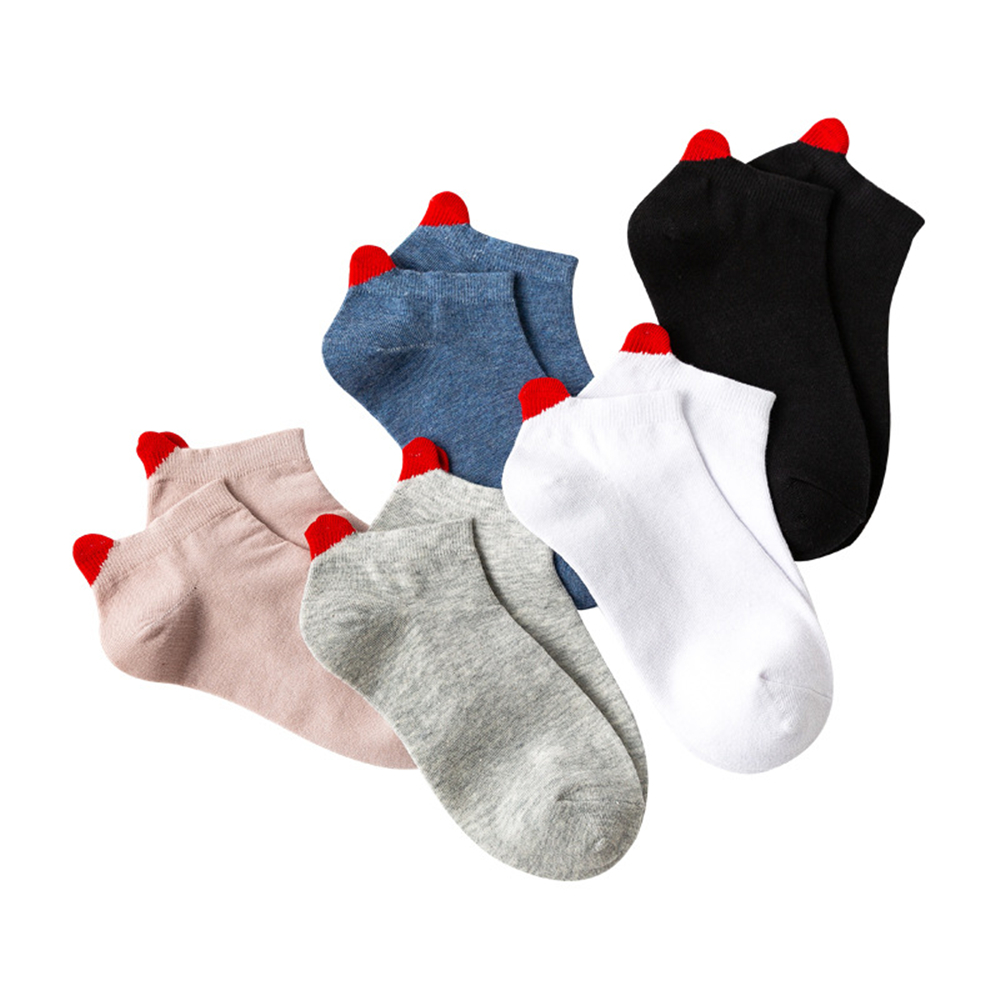 Cute Girls' 3D Heart Heel Sock - Japanese Women Lifestyle recension och pris