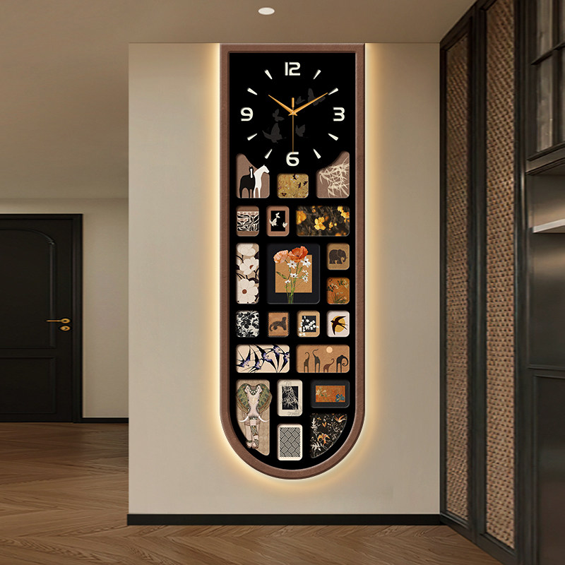 Vertical Security Wall Clock U - Japanese Luxury Lifestyle recension och pris