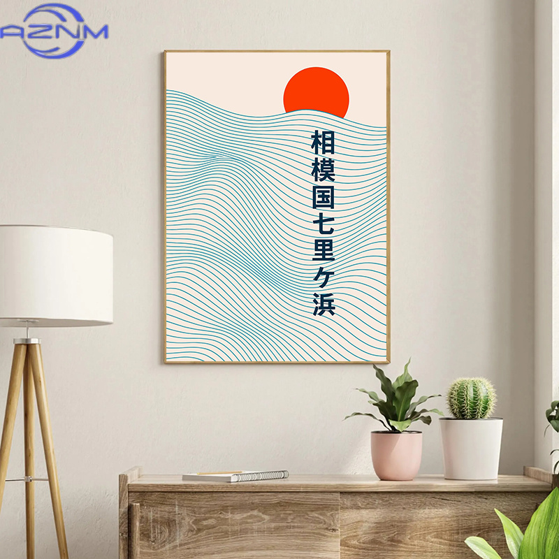 AZNM Japanese Waves Hokusai Po - Japanese Tokyo Lifestyle recension och pris