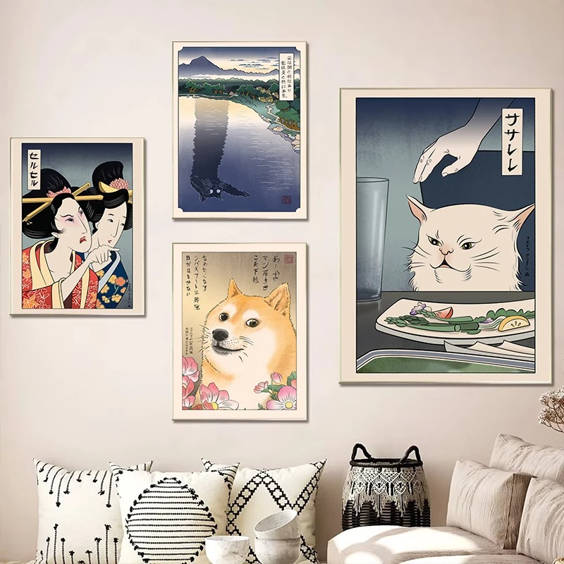 Japanese Ukiyoe Style Poster P - Japanese Women Lifestyle recension och pris