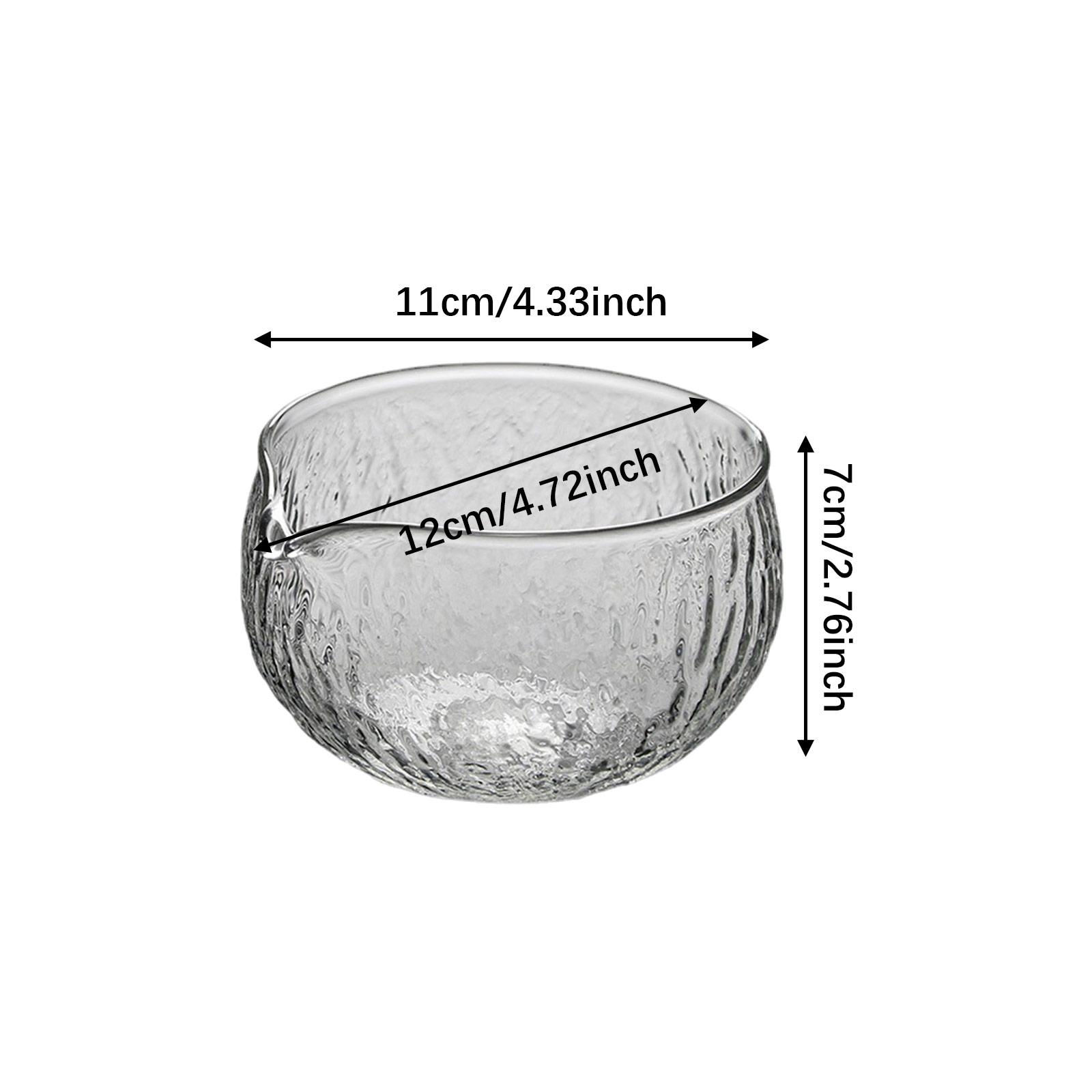 Handcrafted Transparent Glass  - Matcha Bowl Chawan recension och pris